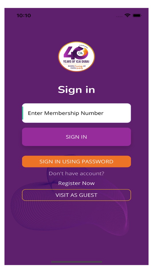 #2. ICAI Dubai Chapter (iOS) By: The Institute of Chartered Accuntants of India
