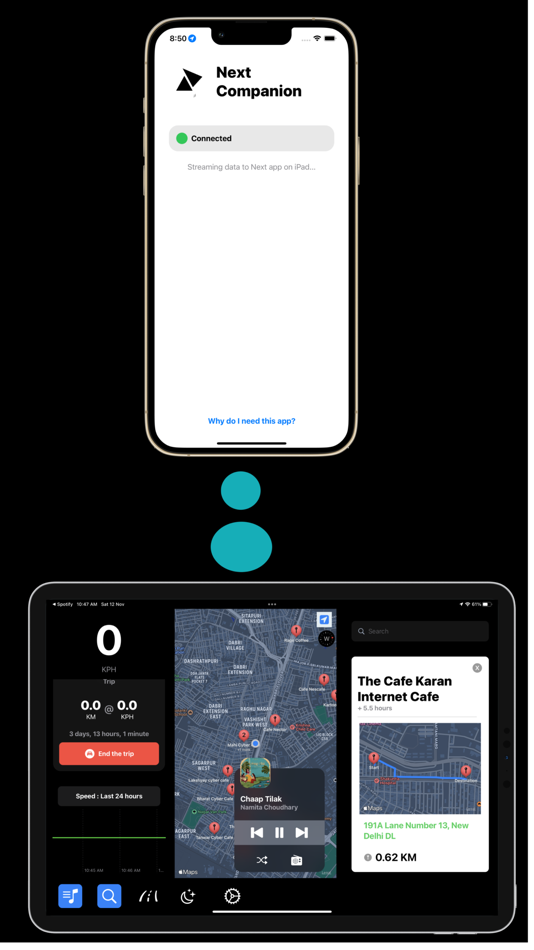 #1. Next Companion (iOS) 게시자: sachin jeph