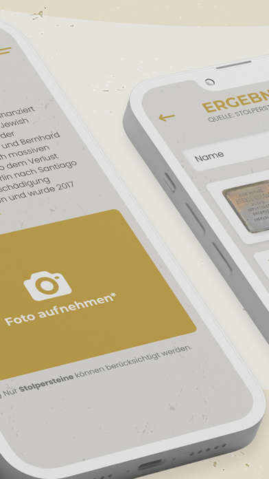 Stolpersteine - Die Schicksale Screenshot