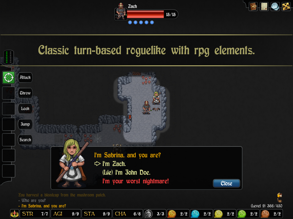 #2. Rogue's Tale (iOS) 由: Niilo Langinkoski