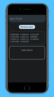 text-to-binary converter iphone screenshot 3