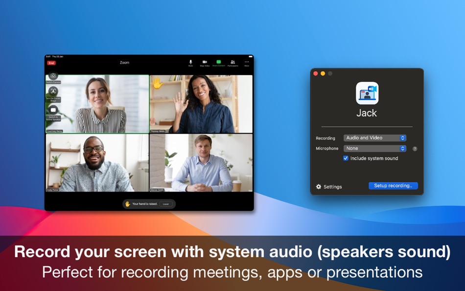 Jack: Record with system audio - 3.1.5 - (macOS)