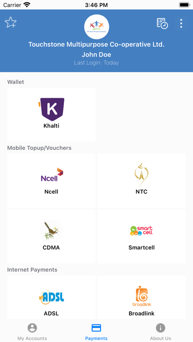 Touchstone Smart Banking Screenshot