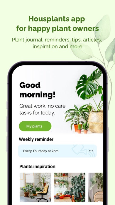Lovely: app plant owners love Screenshot