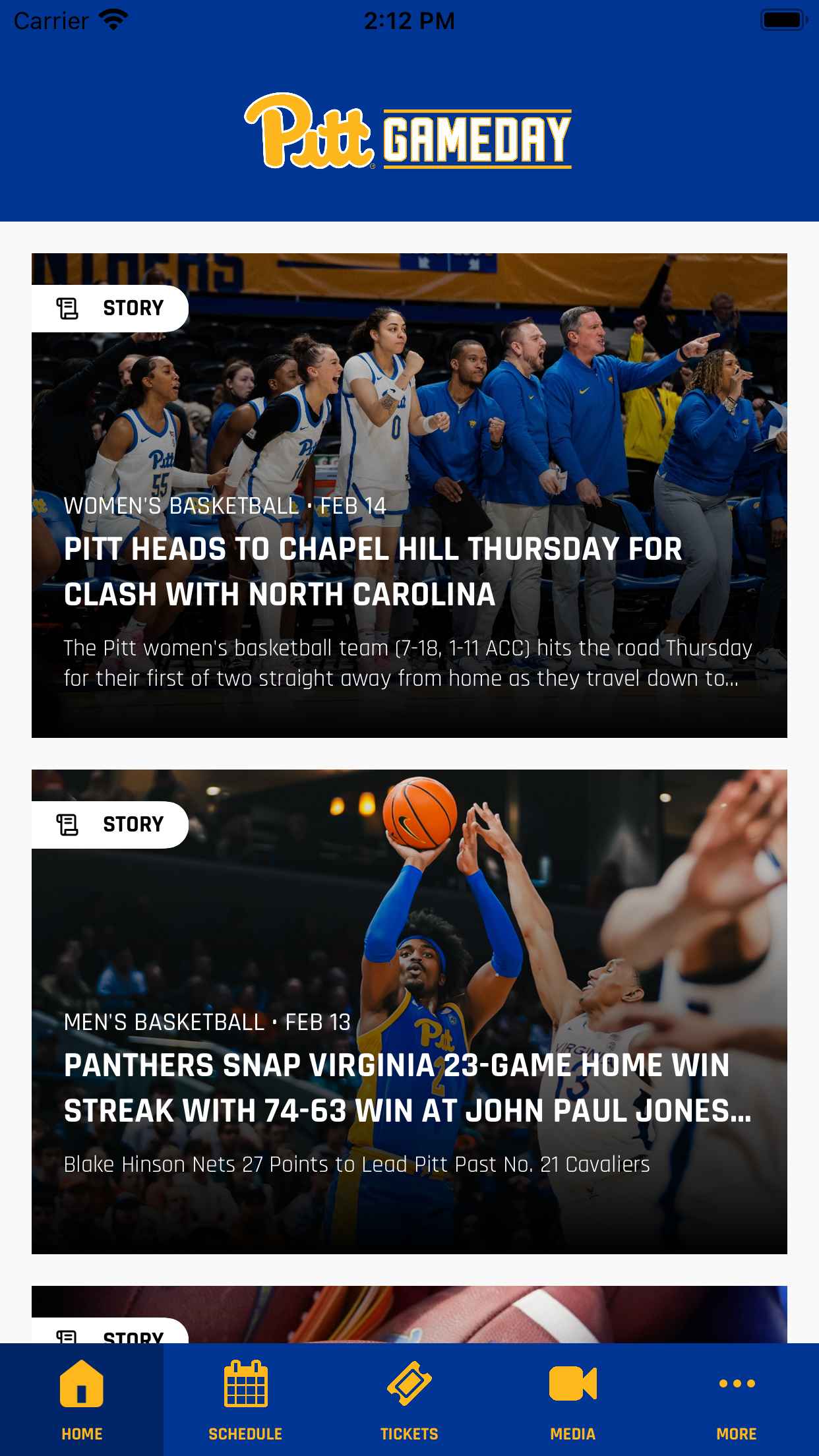 Pitt Panthers Gameday