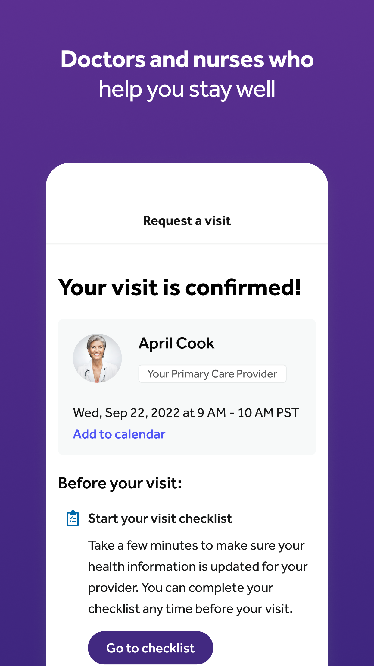 Teladoc Health screenshot 2