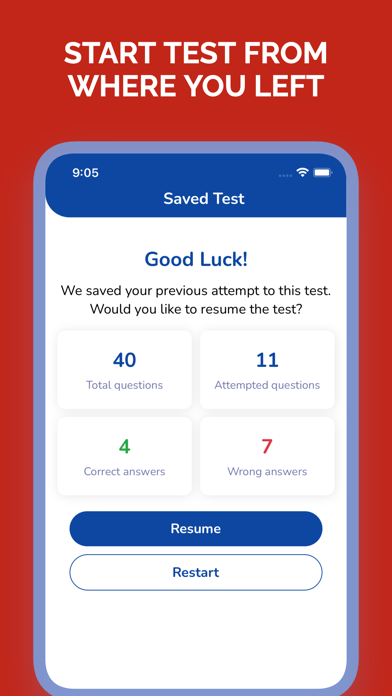 Montana DMV Permit Test Screenshot