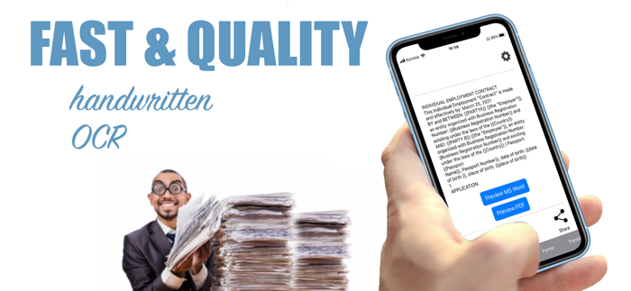 Document scanner - PDF and Word