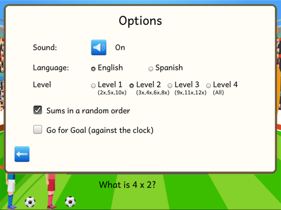 Soccer Practice Times Table screenshot 3