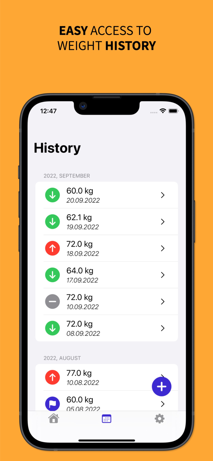 Hexa Weight Tracker