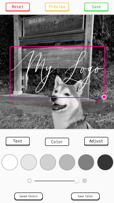 MyLogo: Photo Signature Maker Screenshot