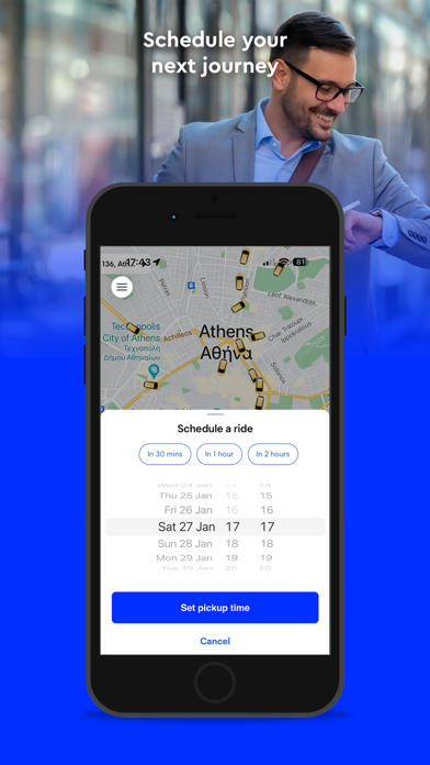 taxi.gr – The New taxi app Screenshot