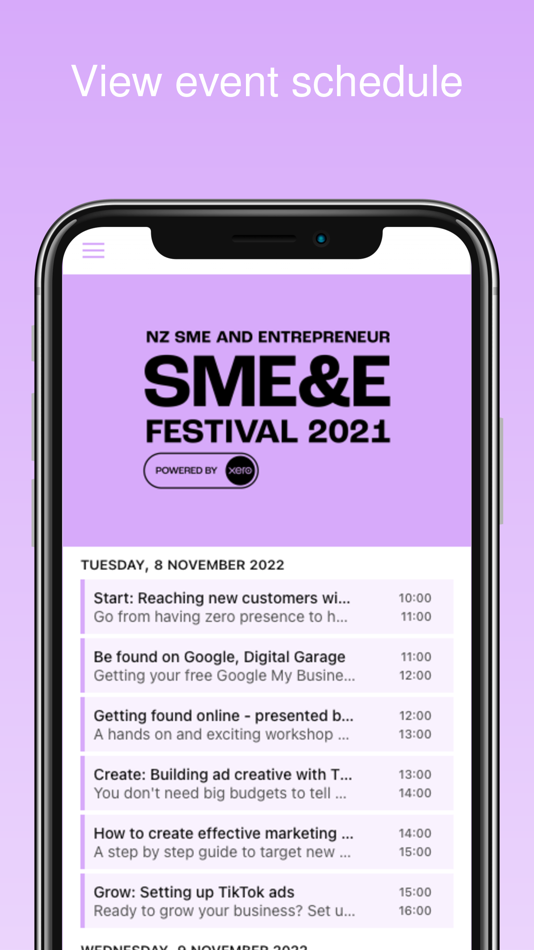 #2. NZ SME & E Festival Scanner (iOS) By: Deliver Possible Ltd