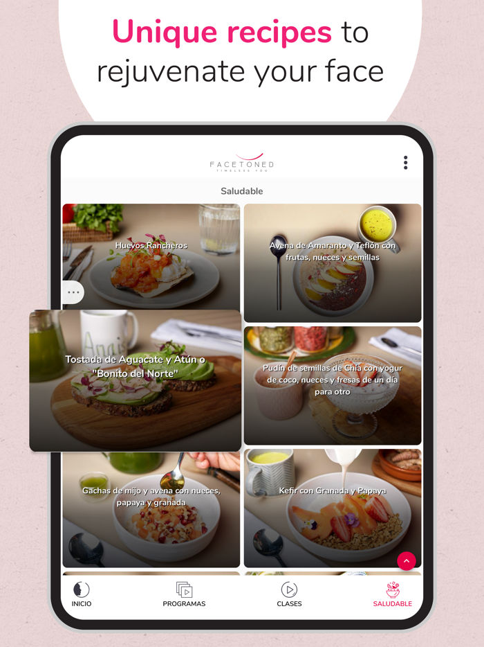 FaceToned Face Exercise App