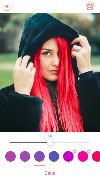 Q Hair Color Editor: Hairstyle Screenshot