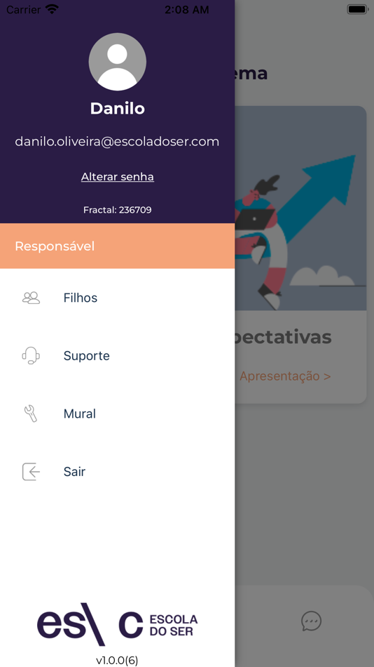 #2. Escola do Ser (iOS) By: Fractal Tecnologia