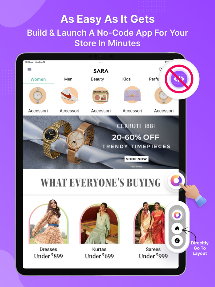 Swipecart- No Code App Builder