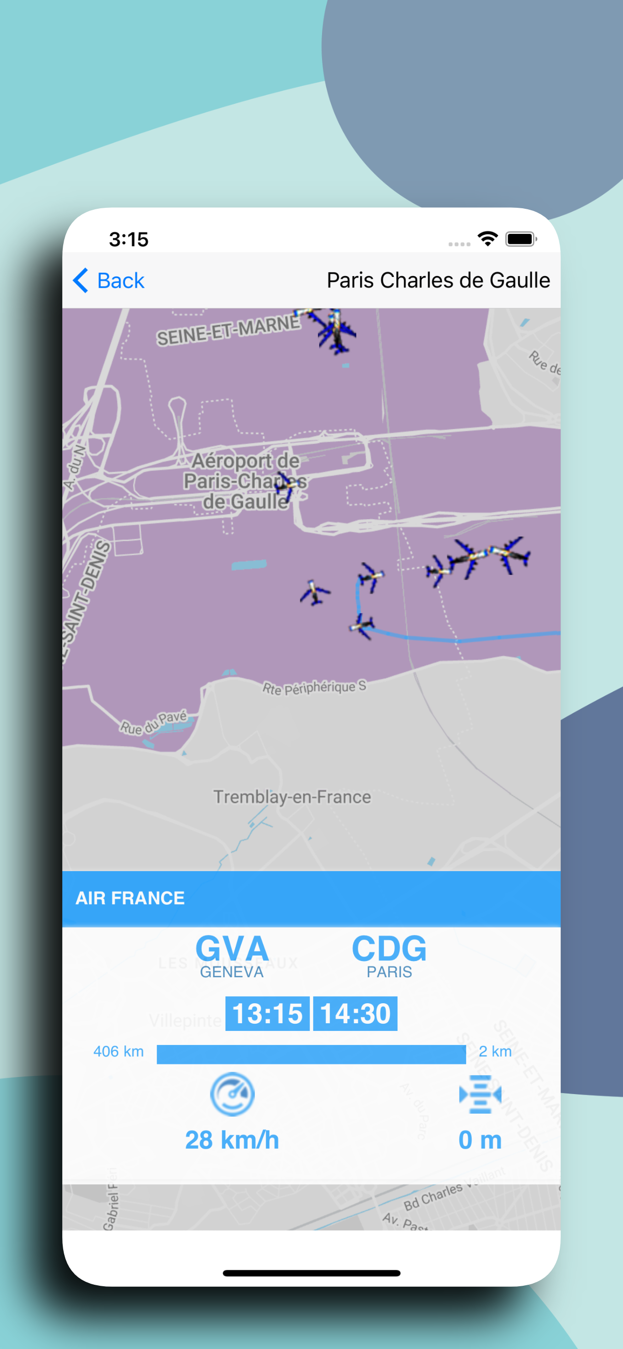 Air FR: Radar de vol en direct