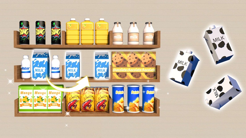 #3. Closet Sort - Sort the goods (iOS) Podle: Unickie Technology Co., Ltd.