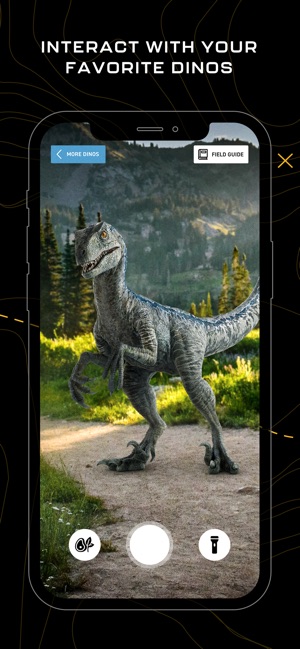 Jurassic World Dinotracker AR lets you find dinosaurs in the real