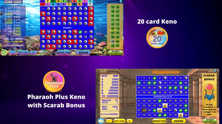 Keno Vegas : Casino Keno Games screenshot-3