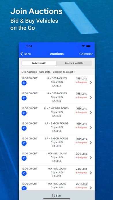 Copart - Online Auto Auctions Screenshot