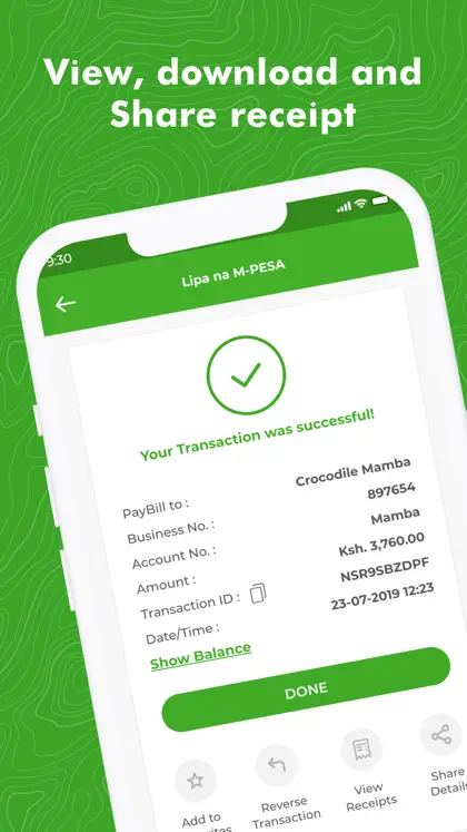 Capture d'écran 6 sur 6 de MySafaricom App