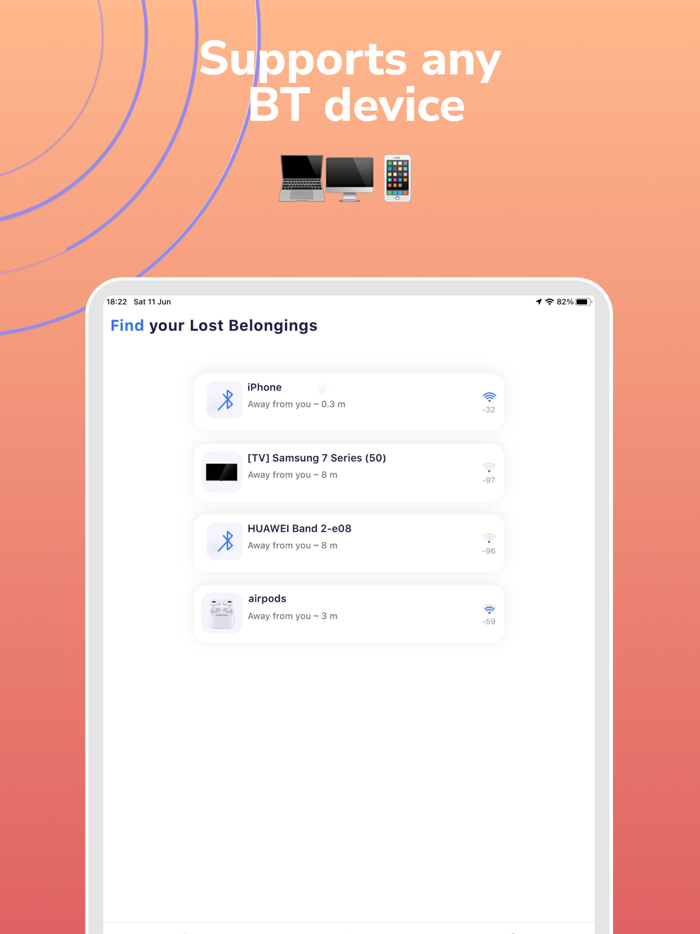 Bluetooth Headphones Finder