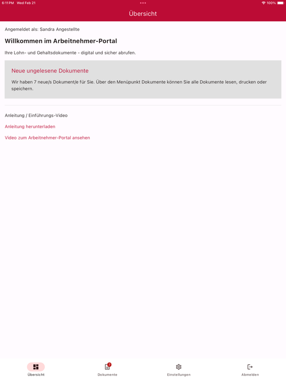 Screenshot #5 pour Simba Direkt Arbeitnehmer