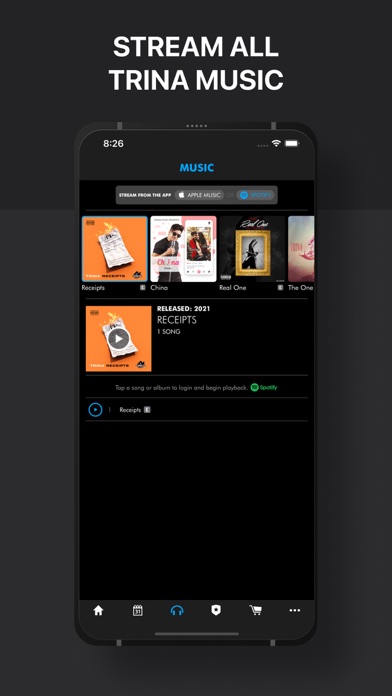 Trina - Official App Screenshot