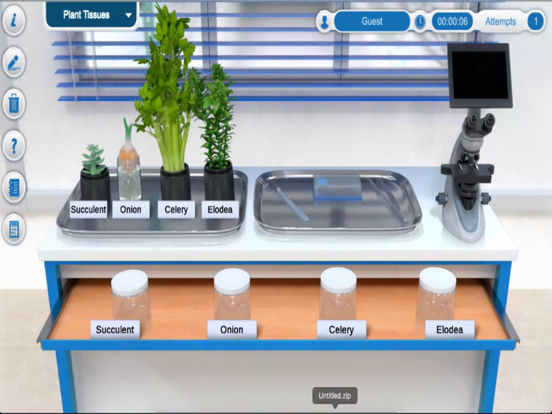 Screenshot #4 pour CloudLabs Plant Tissues