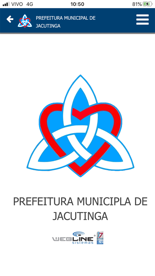 #1. Prefeitura de Jacutinga (iOS) By: WEBLINE SISTEMAS