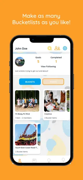 Game screenshot Bucketlist Social apk