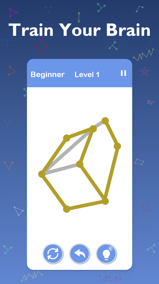 #3. One Line - Puzzle (iOS) 由: Umair Afzal
