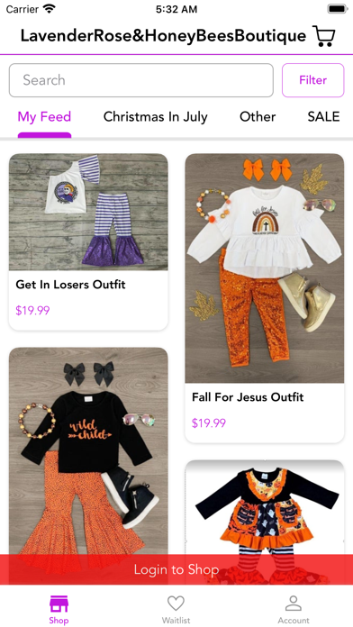LavenderRose&HoneyBeesBoutique Screenshot