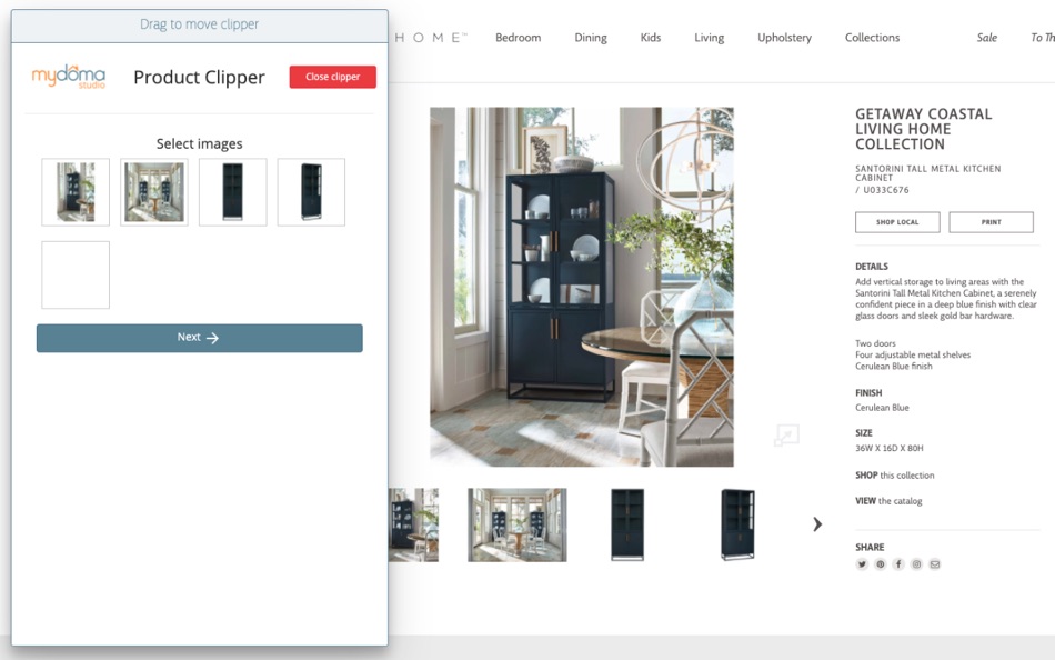 #1. Mydoma Studio NEXT Web Clipper (macOS) 由: Mydoma Inc
