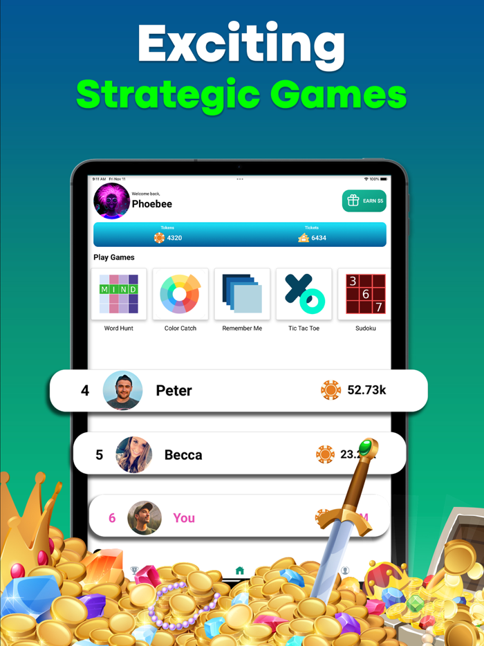 EARNOXY - Play and Earn Rewards