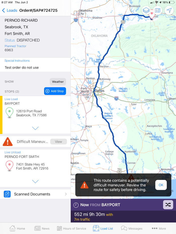Dupré Logistics Fleet Connect
