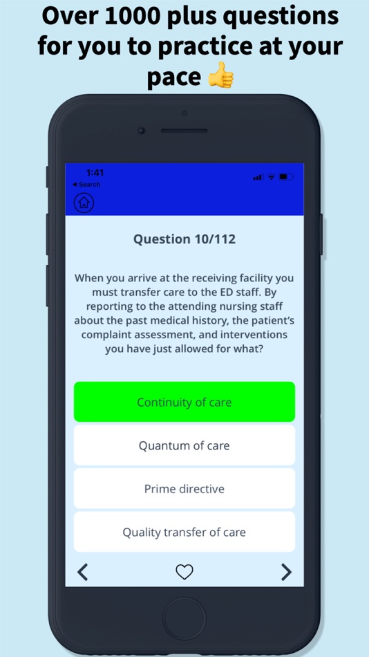 #2. EMT Prep Test Pro (iOS) 由: Payal Seth