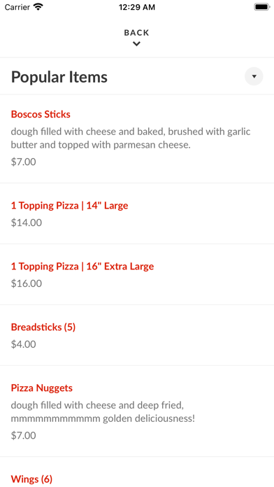 Lion's Den Pizzeria Screenshot