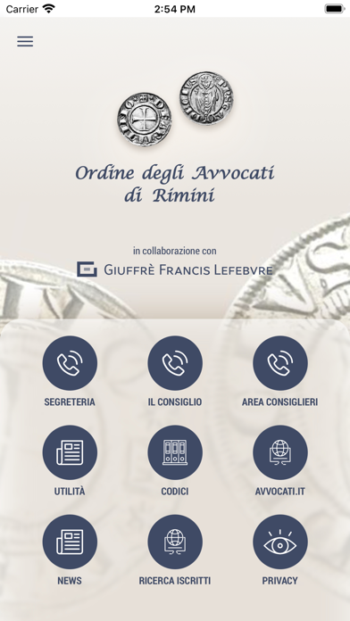 Ordine Avvocati Rimini Screenshot