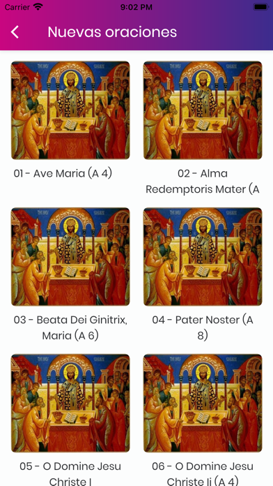 Cantos para la Santa Misa Screenshot