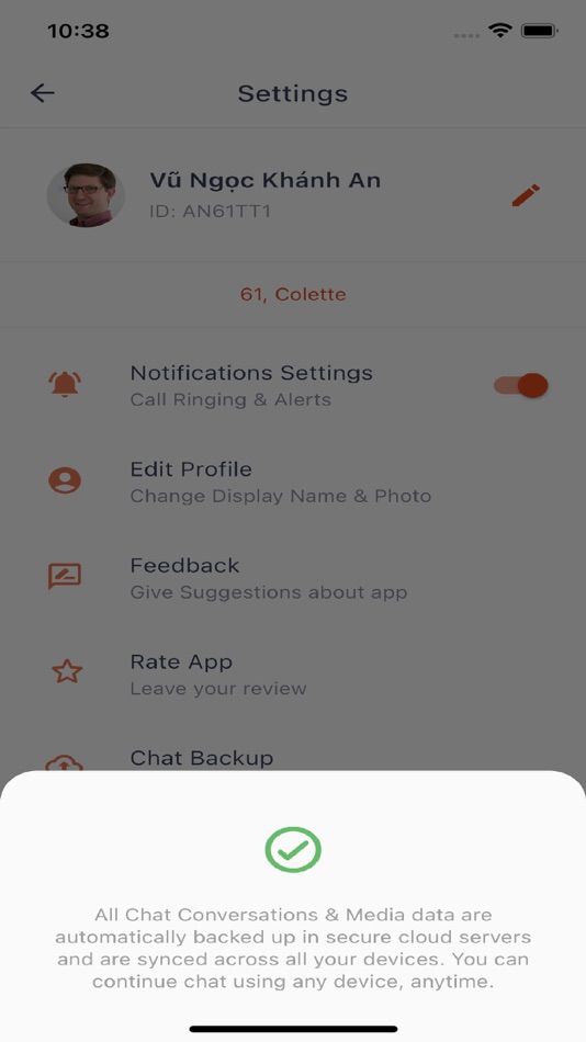 #7. ChatEdu (iOS) 由: Luong Hoang Dang Khoa