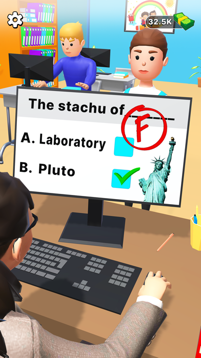 Teacher Grade Simulator Screenshot
