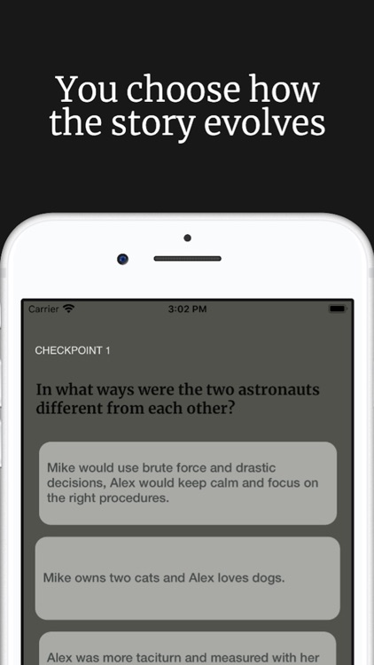 ShortReads: Interactive Story