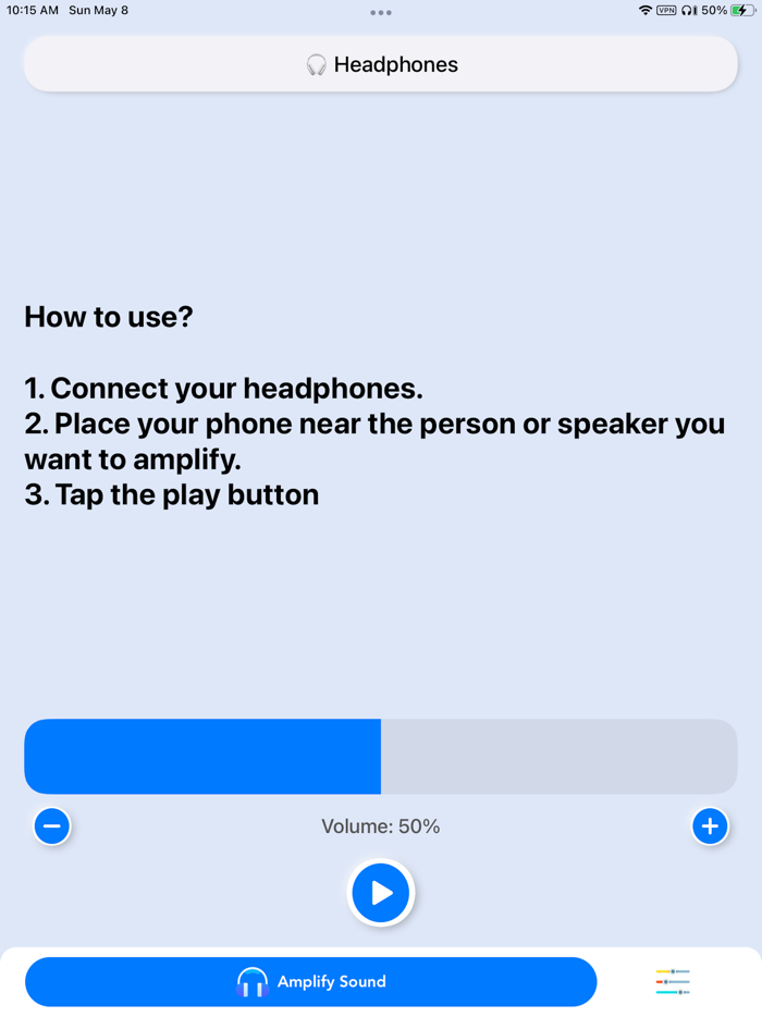 Sound Amplifier - Hearing Aid