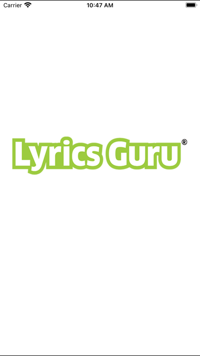 Lyrics Guru® Screenshot