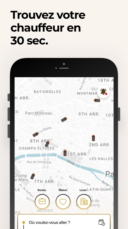 DROP - Trouvez un chauffeur