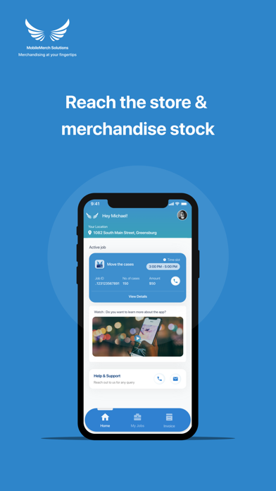MobileMerch Screenshot