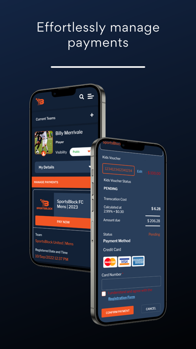 SportsBlock Screenshot